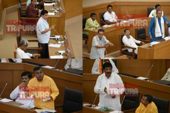 Uproars in Assembly Day-2 after CPI-M raises IPFT's money extortion issue : Verbal clash erupts among IPFT & CPI-M leaders